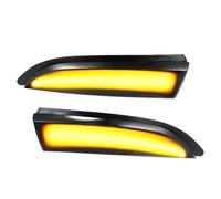 SZTMYVUW Compatible con Ford para Fiesta 2008 2009 2010 2011 2012 2013 2014 2015 2016 2017 Luces De Posición De Espejo Lateral Luces De Señal De Giro 8A61-13B381-AF Luz Indicadora de Giro