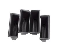 SZTMYVUW Organizador Consola Central Compatible con Dodge para Ram 1500 2019-2026 Caja Almacenamiento Manija Puerta Coche Accesorios Interiores Coche Bandeja Organizadora Almacenamiento(Black)