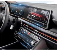 SZTMYVUW Película protectora Compatible Con Hyundai Para Sonata 2024 Protector Pantalla TPU Pantalla Navegación Para Coche Protector Aire Acondicionado Para Tablero Instrumentos