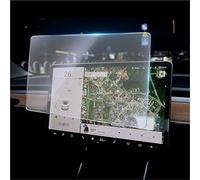 SZTMYVUW Película protectora Compatible Con Tesla Para Modelo 3 Para Modelo Y Pantalla Central Vidrio Templado Protector Navegación Película Aplicador Pantalla(Matte)