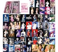 SZTVECFW 55 Uds. Tarjetas fotográficas Blackpink BP 7 cumpleaños 2023 Nuevas Tarjetas for álbum BP Mini Postales KPOP BP Photocard Set Regalo for fanáticos de Las niñas
