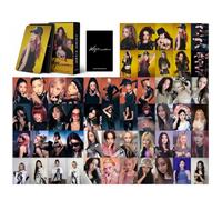 SZTVECFW Aespa 'Whiplash' Colecciones de Tarjetas fotográficas 55 Piezas Nuevo álbum Nueva canción 'MY' Karina Giselle Winter NINGNING aespa Photocards KPOP Postcards
