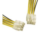 Szuenh Enchufe de entrada de alto nivel para altavoz de 8 pines, adecuado para amplificador Alpine MRV MRP V12 V-Power Flex de 8 pines enchufe de entrada de alto nivel, 1 par