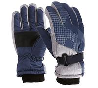 szvbofueck Boa de plumas negras, guantes cálidos a prueba de viento, perfectos para 5 a 9 años, body de látex para hombre (azul marino, talla única)