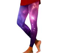 szvbofueck Leggings Galaxy Mujer - Mallas deportivas con estampado de yoga opacas, cintura elástica, control de abdomen, pantalones de entrenamiento, cintura alta, pantalones de jogging, gimnasio