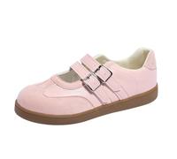 szvbofueck Loafer Sandalias de Mujer Verano Transpirables Ligeras Cómodas Sandalias de Color Sólido Punta Redonda Suela Suave Slip On Sandalias al Aire Libre Playa Casual Zapatos de Verano, 35-40.5 Eu