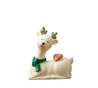 szvbofueck Santa Resin Old Man Backpack Snowman Small Animal Decoration Cute Piece Of Home Decoration Table Roble (C, Talla única)