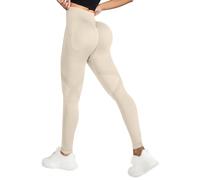 szvbofueck Seamless - Leggings deportivos para mujer, con control de abdomen, pantalones de yoga, opacos, sin rasguños, compresión, pantalones de entrenamiento, push up, elásticos, pantalones de
