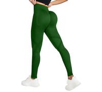 szvbofueck Seamless - Leggings deportivos para mujer, con control de abdomen, pantalones de yoga, opacos, sin rasguños, compresión, pantalones de entrenamiento, push up, elásticos, pantalones de