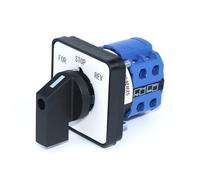 SZW26-20 Interruptor de leva de 20 A, 2 fases, 8 terminales - Interruptor de conmutación rotativo for montaje en panel de 64 x 64 mm y 48 x 48 mm(D202.2 64x64mm)