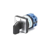 SZW26/LW26-10 1 Phase Small Double Ways Power Switching Selector Rotary Cam Switch 3 Position Lines 10A ON-OFF ON