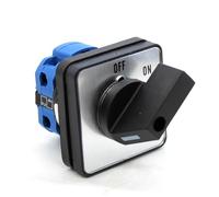 SZW26/LW26-20/C02.1 OFF-ON 2 posiciones 4 terminales interruptor giratorio de transferencia 64X64 48X48mm 20A 660V 1 Uds(C02.1 OFF ON 48X48mm)