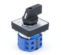 SZW26/LW26-20 Ith 20A Ui 660V 2 Pole 8 Screws 3 Position 64X64 48X48 mm Panel Transfer ON Off ON Changeover Cam Switch(D202. 1 0 48X48mm)