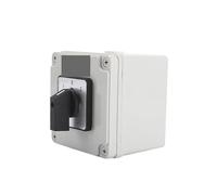 SZW26/LW26-32/D303.3CF Interruptor de leva de conmutación rotativo de 3 posiciones, trifásico, 12 tornillos, 32 A, con caja