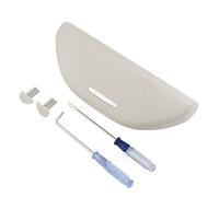 Szwaldaper 1 Juego de Estuche for Gafas Sol Coche, for VW, Polo, 6R 2011-2016 2017 2018 2019 2020 Accesorios Soporte para Gafas de Sol para Coche(Beige)