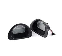 Szwaldaper 1 par de Luces de matrícula, Accesorios Traseros de Coche, luz de señal, for Citroen C1 MK I 2005-2013, for Peugeot 107 2005-2014 Luz de Licencia automotriz