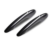 Szwaldaper 2 Piezas de Fibra de Carbono Real for manija de Puerta Exterior de Coche, for, for Mini, Cooper F54 F55 F56 F57 F60, Pegatina de Estilo for manija de Puerta Exterior Cubierta de manija de