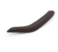 Szwaldaper 51417292273, for, X5 F15 2014 2015-2018 X6 F16 Interior del automóvil Puertas de pasajeros Tirador Cubierta exterior cuero; Manija del pestillo de la puerta interior del auto(Moka Left)