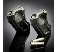 Szwaldaper Abrazadera de barra manillar elevador montaje extendido elevado, for, R Nine T R9T 2014 2015 2016 2017 2018 28 mm Abrazadera de manillar de motocicleta(Titanium)