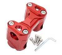 Szwaldaper Abrazadera de montaje for elevador manillar 11/8 pulgadas y 28 mm for Benelli, 502C TRK502 TRK502X Leoncino 500 TRK 251 752S BJ500 Abrazadera de manillar de motocicleta(1 set red)