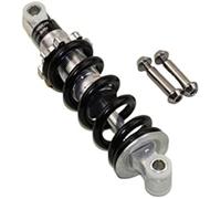 Szwaldaper Amortiguador Trasero de for Scooter de Gasolina, Bicicleta eléctrica, Mini, Motocross, Quad, minibike, Bicicleta de montaña. Suspensión Trasera para Patinete eléctrico.(Black 170MM/1200LB)