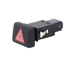 Szwaldaper Botón de Interruptor de lámpara de luz roja de Emergencia de Advertencia de Peligro for A4 S4 B6 B7 2001-2008 RS4 8E0941509 Control de luz de Peligro de Coche