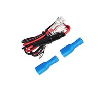 Szwaldaper Cargador de Coche USB Dual 5v 3.1a 17v con Cubierta Impermeable, Adaptador Corriente, Toma para vehículo, Barco, camión, Motocicleta Toma de Carga Interior(Only Wire)