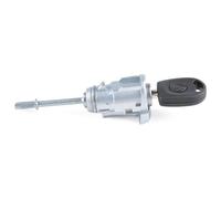 Szwaldaper Cilindro de cerradura puerta del lado conductor, conjunto con llave izquierda metal, para Seat, Ibiza 6l Cordoba 6l2 Conjunto de mecanismo de cerradura de puerta de coche.