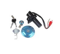 Szwaldaper Cilindro de encendido, for YBR250, for FAZER250, for YBR YS, cerradura de interruptor de encendido de motocicleta, juego de puerta, tapa de tanque de combustible de gasolina, for asiento, c