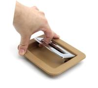 Szwaldaper coche trasero Trunk Luggage Tail cubierta Mat Floor Carpet empuñadura Latch Button, para Porsche, para CAYENNE, 7P5 2011-2016 95855111500 95855111501 fuelle Tirador de (Beige)