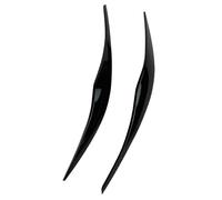 Szwaldaper Cubierta de párpados for faros delanteros, accesorio for coche, for E90, cubierta con acabado en ceja negra, for E91 2005-2012 Película tintada para faros de coche