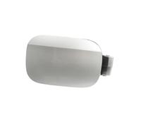 Szwaldaper Cubierta de tanque combustible for coche, embellecedor tapa carcasa aceite, for VW, Jetta 2006 2007 2008 2009 2010 Tapón de llenado del tanque de combustible del aut(Silver)