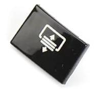 Szwaldaper Cubierta del botón elevador de vidrio interior coche interruptor la ventana, para el eléctrico automotriz Clase S W221 Botón del interruptor de la ventana eléctrica del vehículo(BLACK No 7)