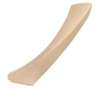 Szwaldaper Cubierta embellecedora de tirar la manija del panel puerta interior coche, for, Sedan E90 323i 2006-2006 tirador Manija del pestillo de la puerta interior del auto(BLACK Left Beige)