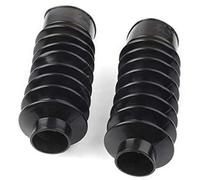 Szwaldaper Cubiertas de horquilla delanteras de 41 mm for motocicletas, polainas de goma, protectores de amortiguadores, for Harley, Softail, FXST, Dyna, FXDWG Protector de fuelle de horquilla de moto