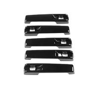 Szwaldaper Embellecedor de cubierta protectora manija puerta exterior, color negro brillante, for, Clase G W461 W463 G55 G63 G500 2001-2021 Cubierta de manija de puerta exterior de coche
