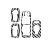 Szwaldaper Embellecedor de panel botones elevación ventana puerta automóvil, for, XC90 2008-2014 LHD, pegatina interior, embellecedor control Cubierta del interruptor de la ventana del coche