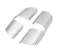 Szwaldaper Etiqueta engomada embellecedora de la Cubierta Decorativa del Volante de Acero Inoxidable, for Ford, for Focus 2 MK2 2005-2011, Accesorios Adhesivos for automóviles Pegatina para Volante