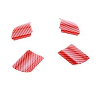 Szwaldaper Etiqueta engomada embellecedora de la Cubierta del Panel del Volante del Coche Interior ABS, for Ford, for Focus 2 MK2 2005-2011, Accesorios de Pegatinas de Estilo de Coche Pegatina para