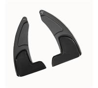 Szwaldaper Extensión de la palanca cambios del volante automóvil, for DODGE, Challenger Charger 2015-2020, aluminio Palanca de cambios de la cabina del vehículo(Schwarz)