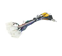 Szwaldaper Fascia de Coche 10,1 Pulgadas y 2Din, for Toyota, Prado 2014-2018, Panel salpicadero, instalación con Marco CD DVD Doble DIN Marco de Audio para salpicadero de Coche(Only Cable)