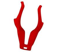 Szwaldaper for, 1 2 3 4 Serie F20 F22 F30 F31 F32 F33 F36 X5 F15 X6, Envoltura de Gamuza LHD Etiqueta Ajuste decoración del Volante Interior Coche Pegatina para Volante(Rot)