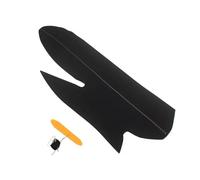 Szwaldaper For, for 3 4 Series F30 F31 F32 F33 F34 F36 320 2012-2017 M4 Sport Cosido a Mano Panel de Puerta Manija Tirador Reposabrazos Cubierta de Cuero Embellecedor Szwaldaper(Left Red Blue Line)