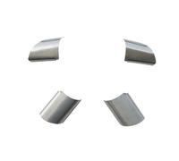 Szwaldaper For Ford, for Focus 2 MK2 2005-2011, Accesorios de Ajuste de la Etiqueta engomada de la Cubierta de la decoración del Volante Interior del Coche de Acero Inoxidable Pegatina para Volante(