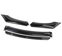 Szwaldaper For Jetta, Kit de carrocería alerón Parachoques Delantero Coche, Decorativo Canard, Divisor Labios, Sedán, Ancho Inferior a 176 cm Labio del alerón del parachoques delantero(BLACK OneColor)