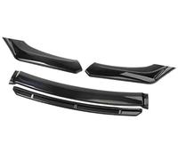 Szwaldaper For Mazda, Kit de carrocería alerón Parachoques Delantero Coche, Decorativo Canard, Divisor Labios, Sedán, Ancho Inferior a 176 cm Labio del alerón del parachoques delantero(BLACK OneColor)