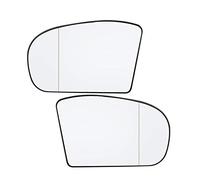 Szwaldaper For Mercedes, EC Clase W211 W203 Par Izquierdo Derecho Espejo Lateral de Vidrio con Placa de Respaldo Calentado 2001-2007 Szwaldaper(1Pair)