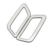 Szwaldaper, for Nissan, for Qashqai, J11 2014 2015 2016 2017 2018 Embellecedor de ventilación de Tablero de Instrumentos, embellecedor Interior, Marco de inserción Frontal Anillo de Adorno para Venti