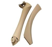 Szwaldaper for, Serie 3 E90 E91 E92 316 318 320 325 328i 2004-2012 Tirador de puerta interior izquierdo derecho con moldura cubierta Manija del pestillo de la puerta interior del auto(Beige Right)