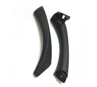 Szwaldaper for, Serie 3 E90 E91 E92 316 318 320 325 328i 2004-2012 Tirador de puerta interior izquierdo derecho con moldura cubierta Manija del pestillo de la puerta interior del auto(Black Left)